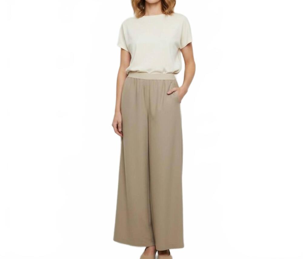 NEW FORTE FORTE wide leg pants in sand